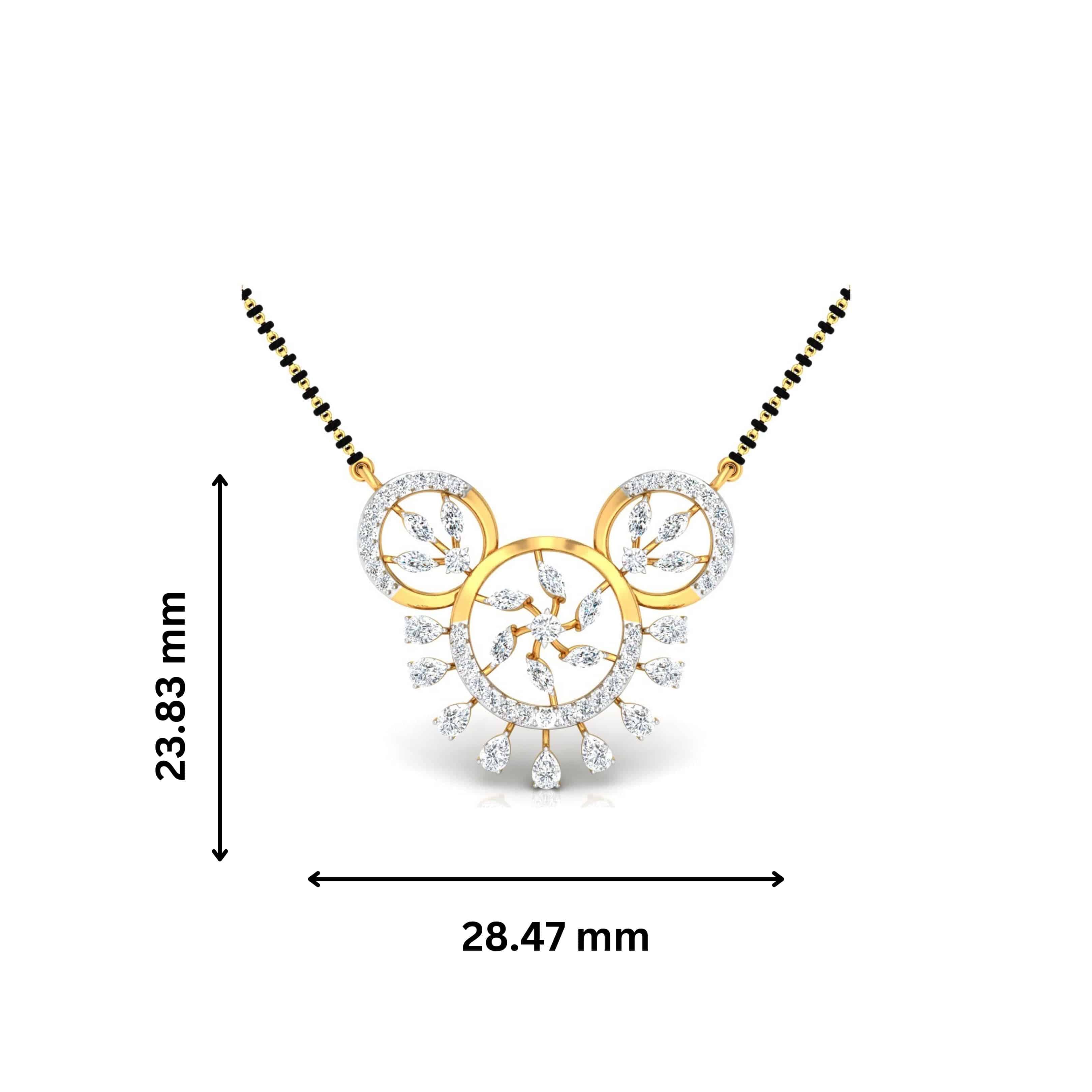 Divinity tanmaniya design for women Fiona Diamonds