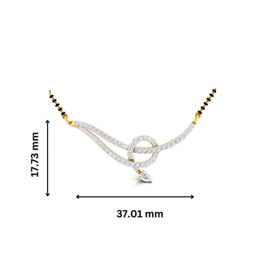 Lariyat tanmaniya pendant for women Fiona Diamonds