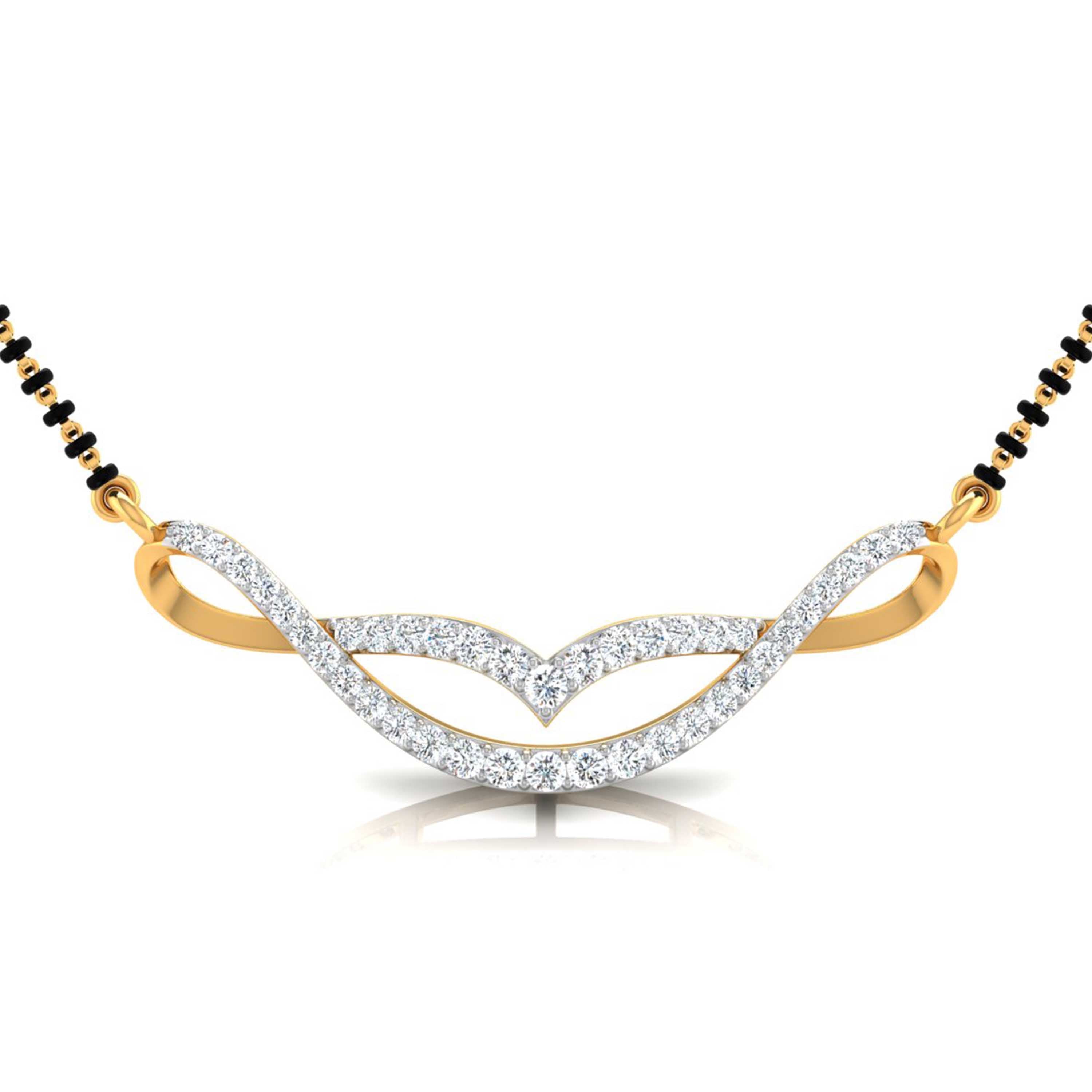 Auspicious tanmaniya design for women Fiona Diamonds