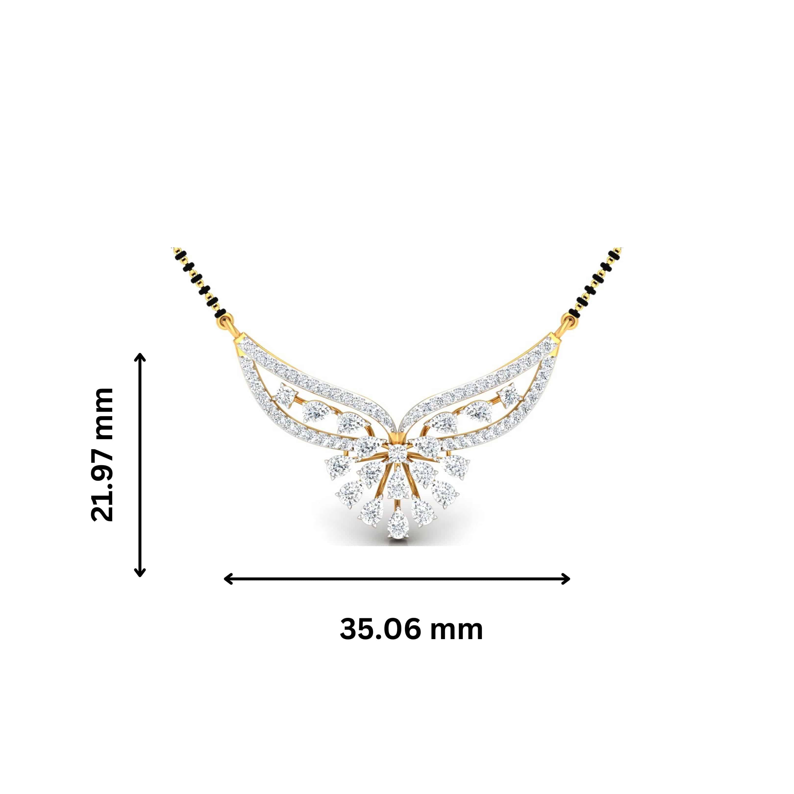 Suitable tanmaniya design for women Fiona Diamonds