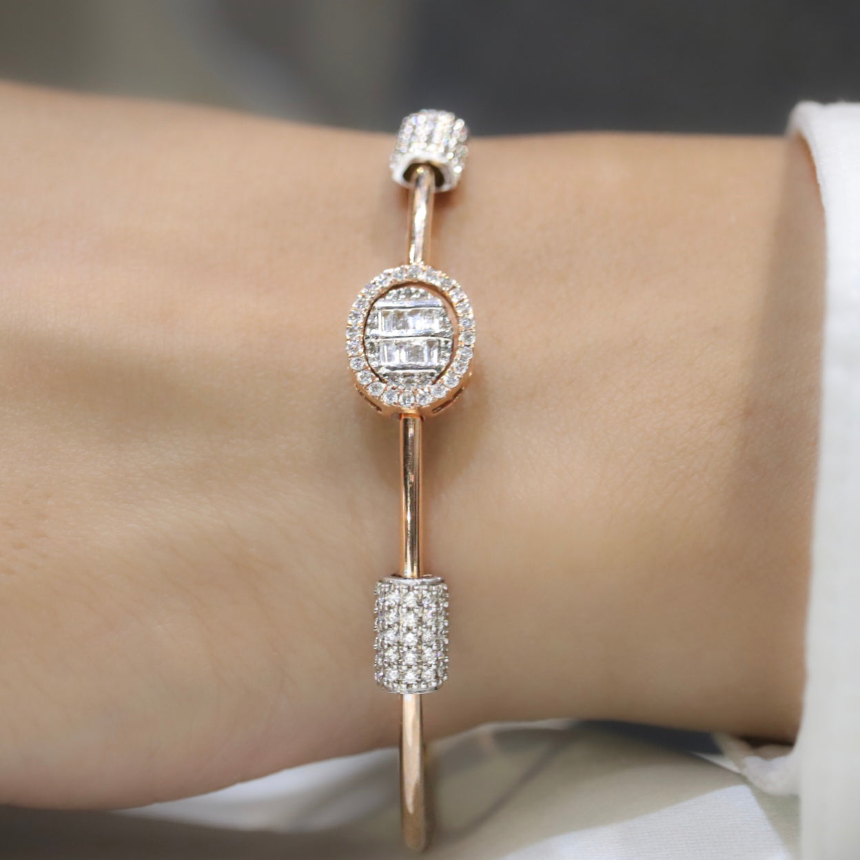 Nyra fancy diamond bracelet designs Fiona Diamonds