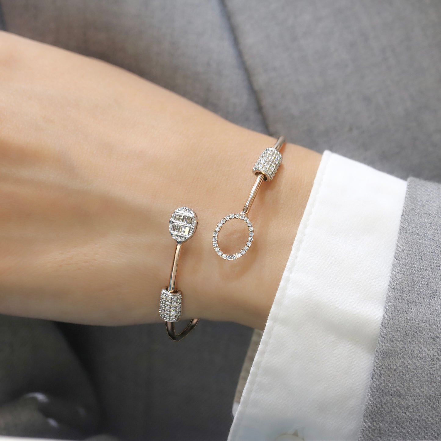 Nyra fancy diamond bracelet designs Fiona Diamonds