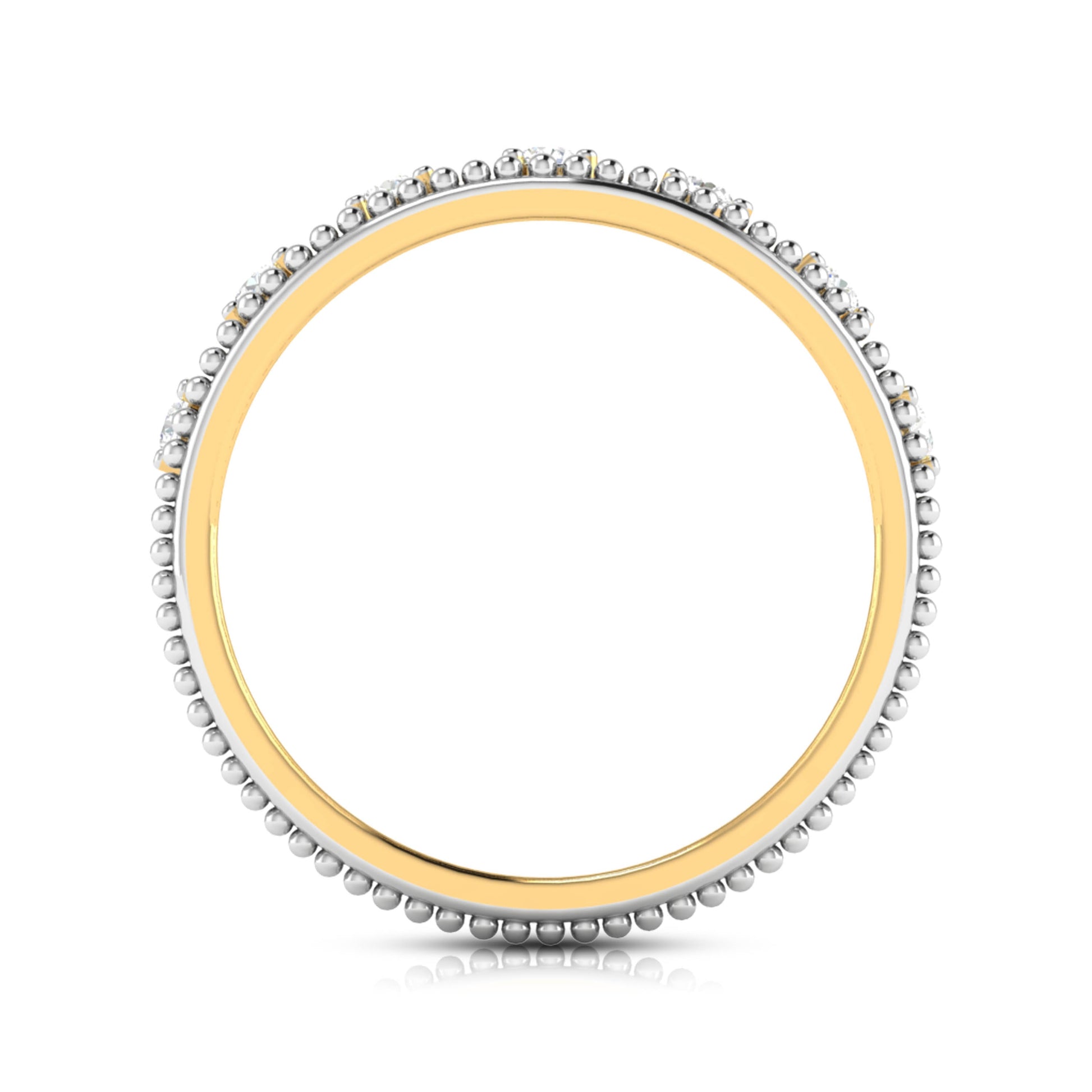 Couronne lab grown diamond ring simple round ring design Fiona Diamonds