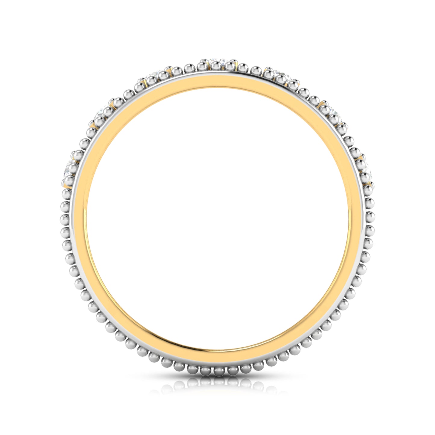 Couronne lab grown diamond ring simple round ring design Fiona Diamonds