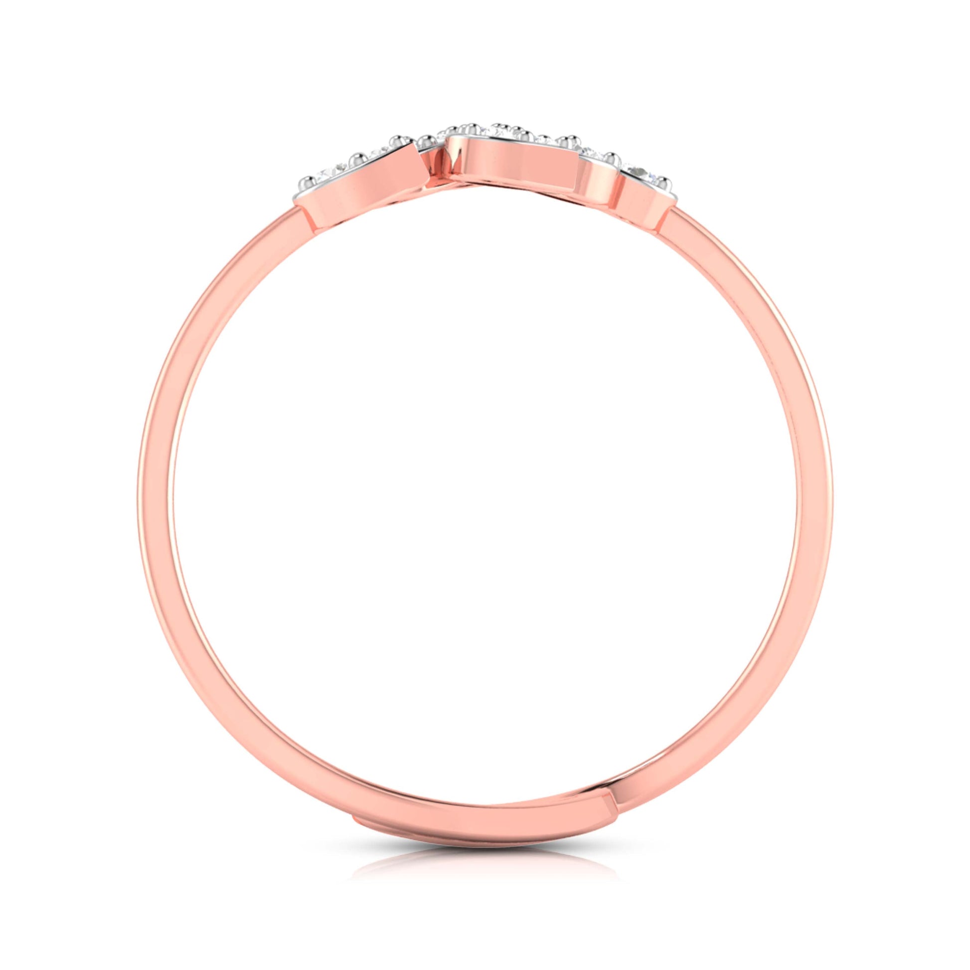 Wesche Lab Diamond Ring Yellow / 18 KT