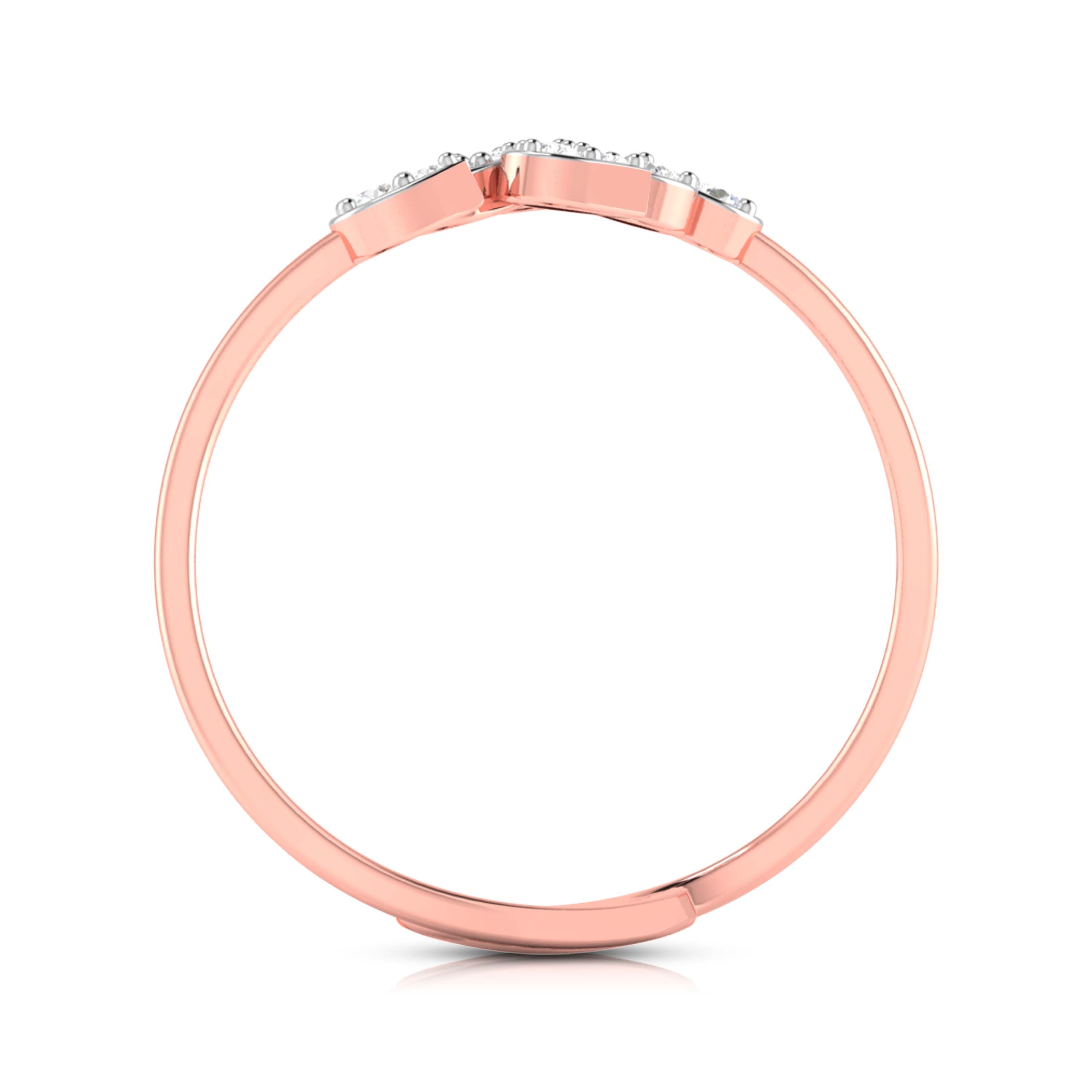 Wesche Lab Diamond Ring Yellow / 18 KT