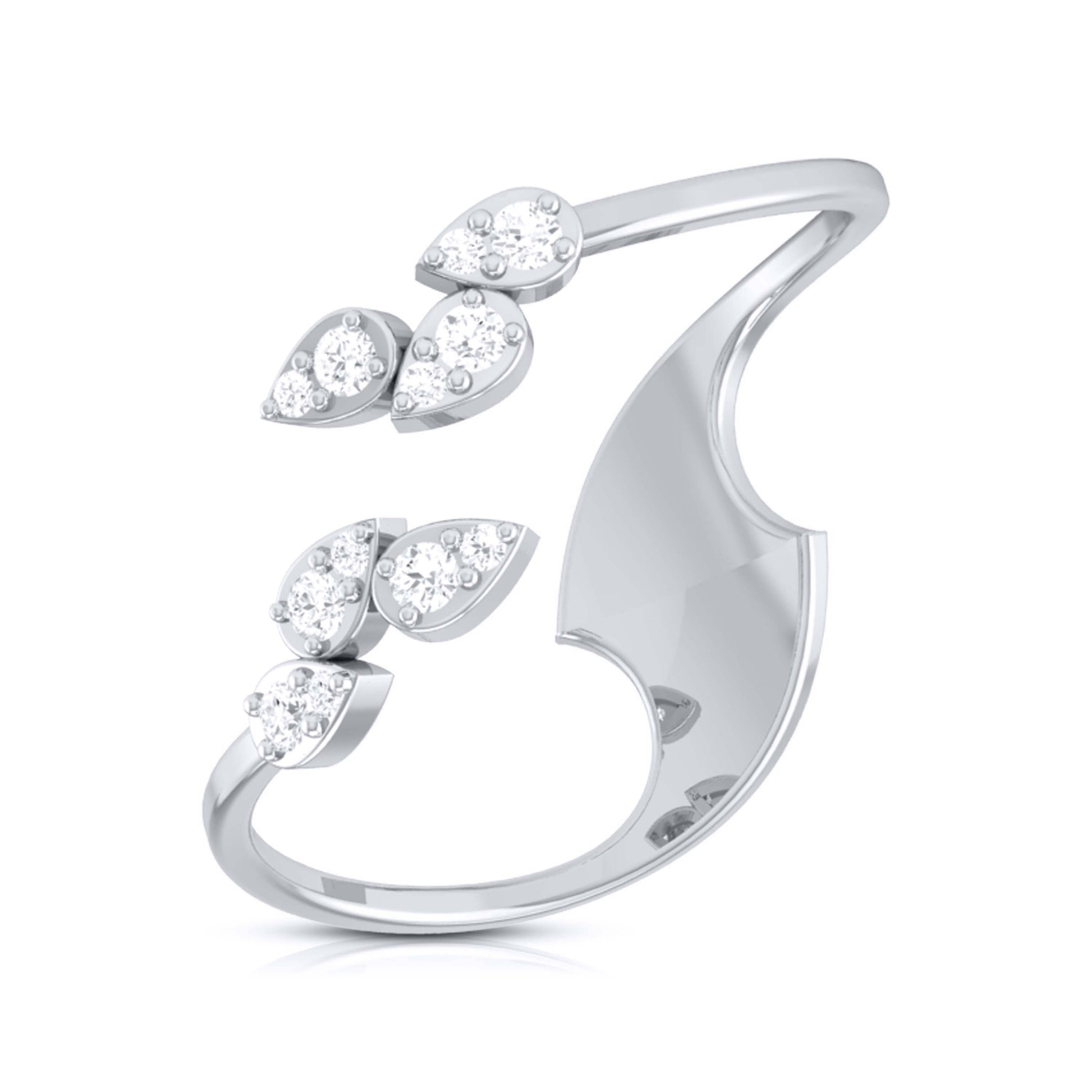 Wesche Lab Diamond Ring Yellow / 18 KT