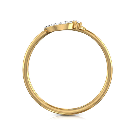 Adams lab grown diamond ring unique ring design Fiona Diamonds