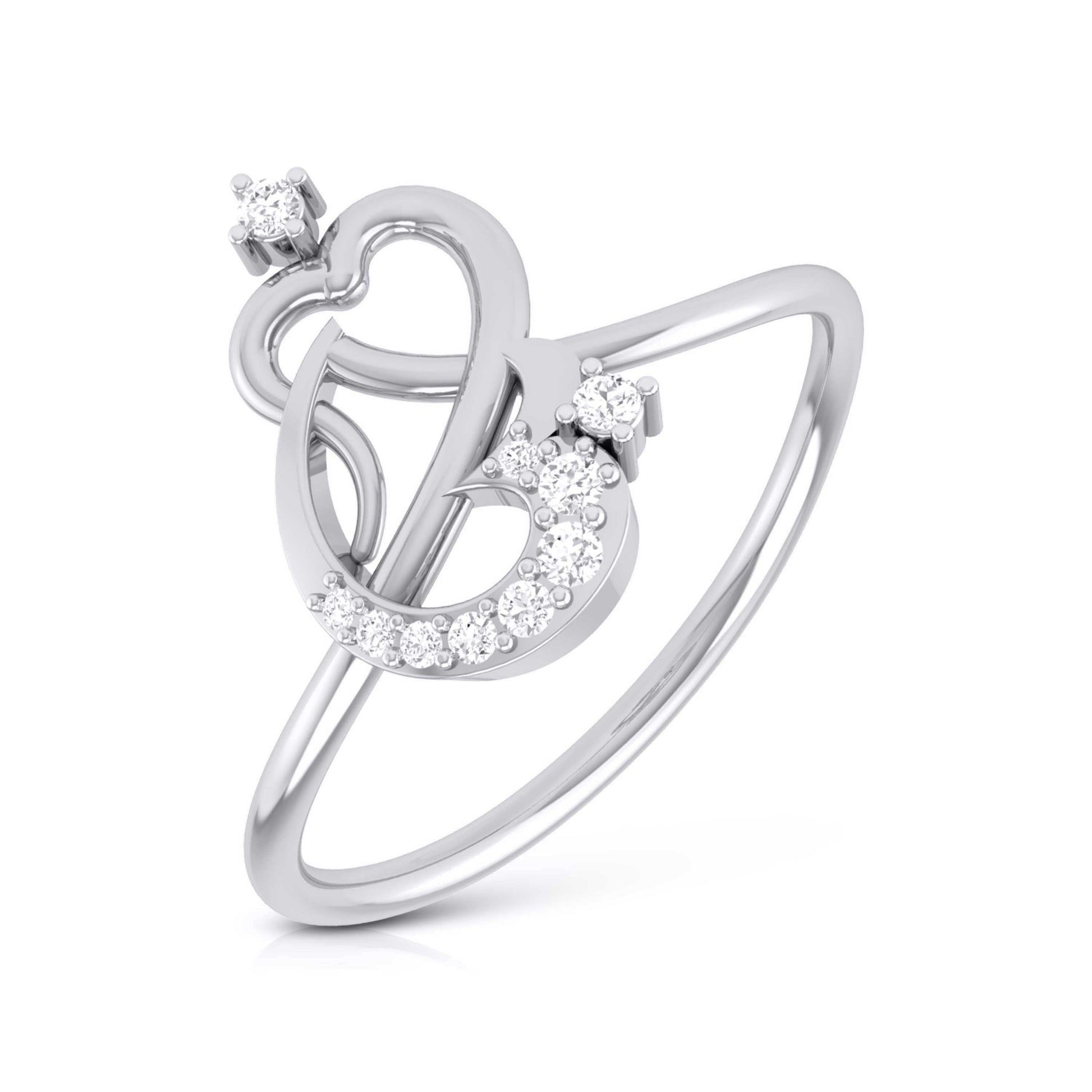 Adams lab grown diamond ring unique ring design Fiona Diamonds
