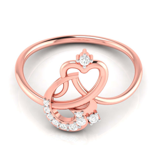 Adams lab grown diamond ring unique ring design Fiona Diamonds