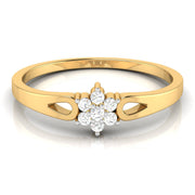 Septenary lab grown diamond ring trendy ring design Fiona Diamonds