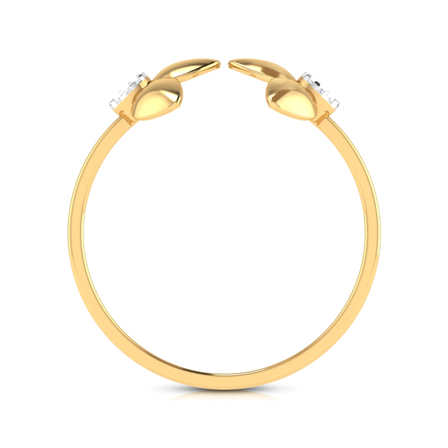Load image into Gallery viewer, Twofold lab grown diamond ring sleek ring Fiona Diamonds
