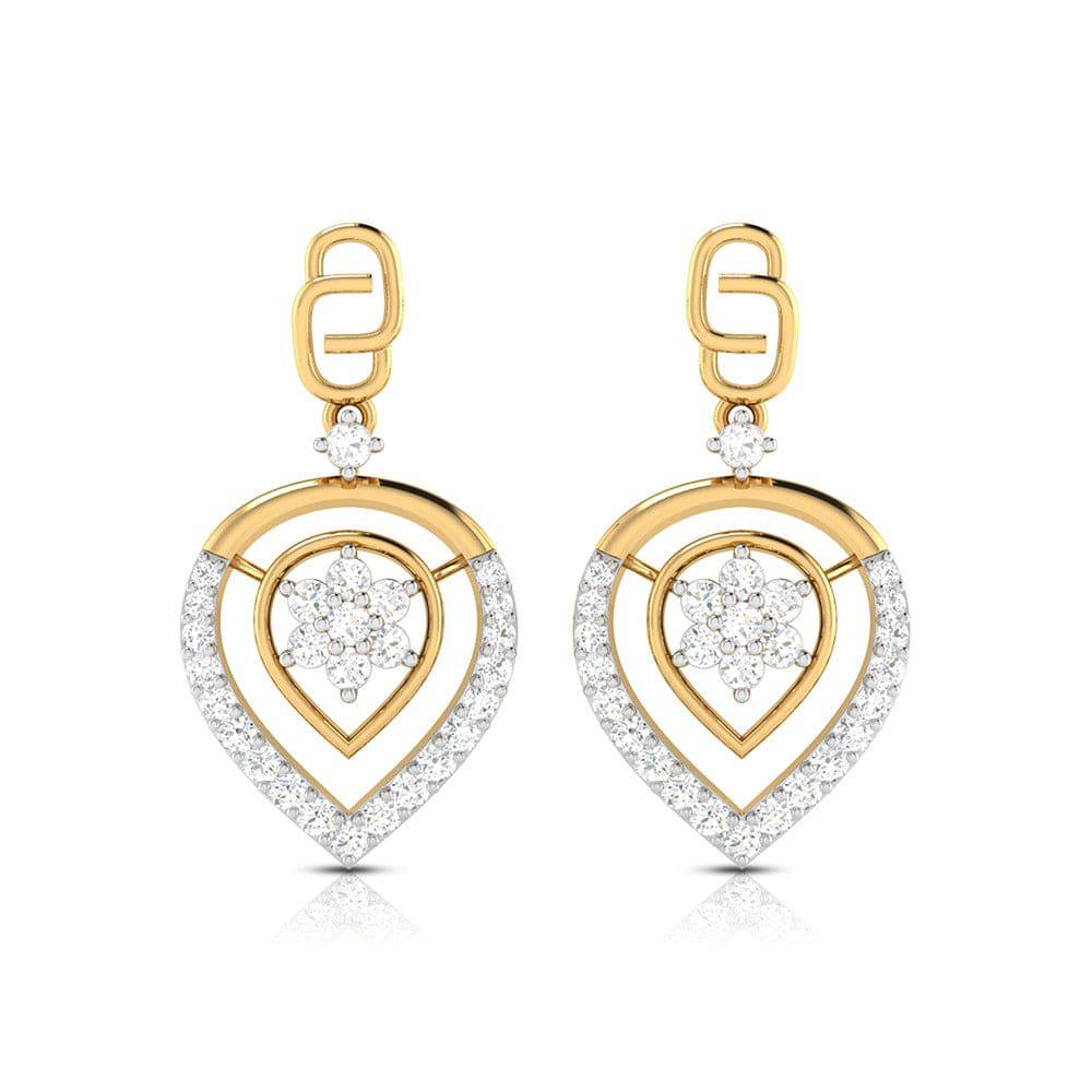 Fancy earrings design Sheeny Lab Grown Diamond Earrings Fiona Diamonds