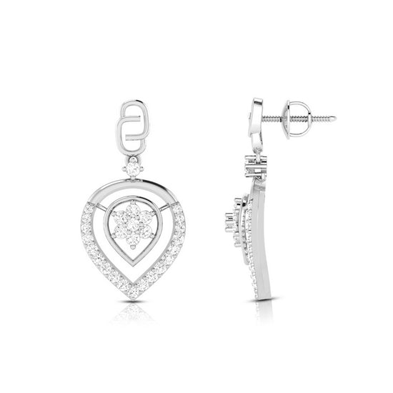 Fancy earrings design Sheeny Lab Grown Diamond Earrings Fiona Diamonds