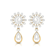 Fancy earrings design Gesner Lab Grown Diamond Earrings Fiona Diamonds