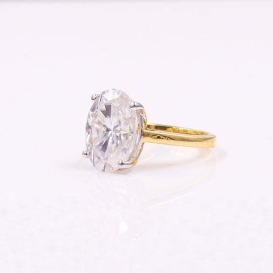 Ready To Ship Interlaced Moissanite Ring Online at Fiona Diamonds