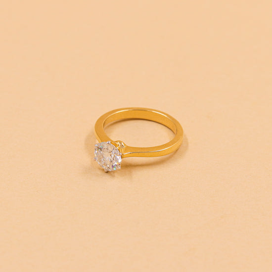Load image into Gallery viewer, Ready To Ship Kapatu Moissanite Ring Online at Fiona Diamonds
