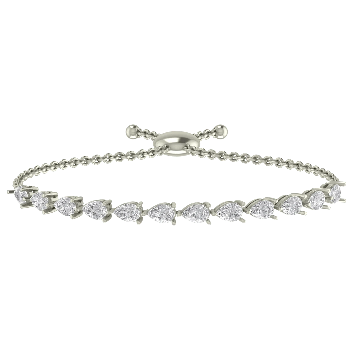 Flippant lab grown diamond bracelet