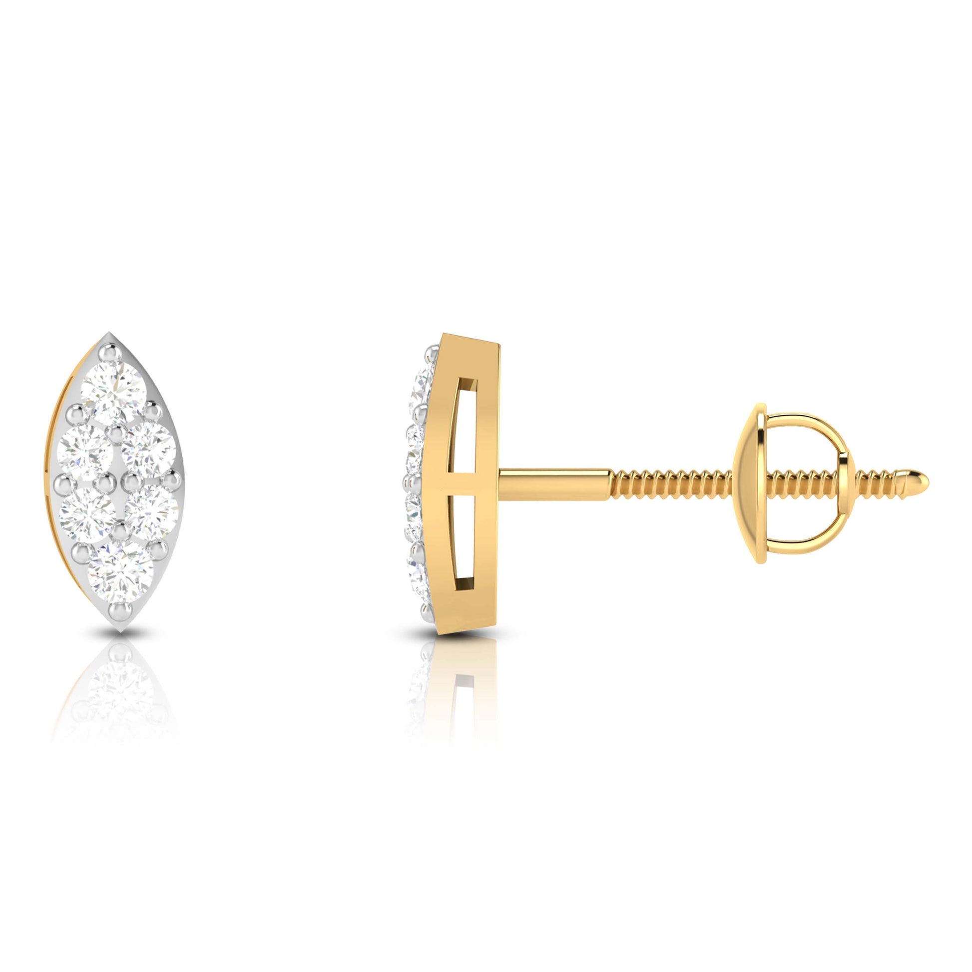 Tad Fuller Lab Diamond Studs - Fiona Diamonds - Fiona Diamonds