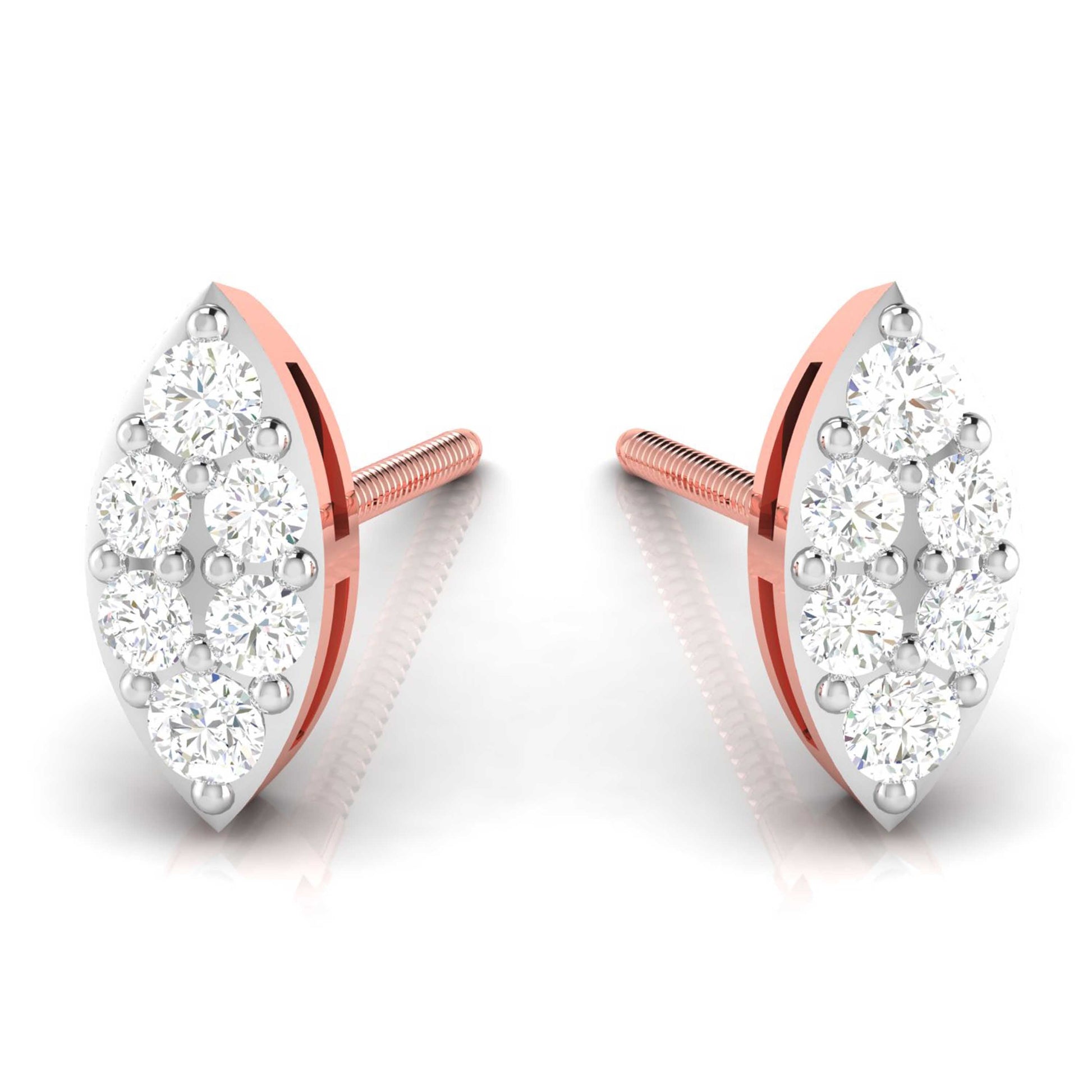 Tad Fuller Lab Diamond Studs - Fiona Diamonds - Fiona Diamonds