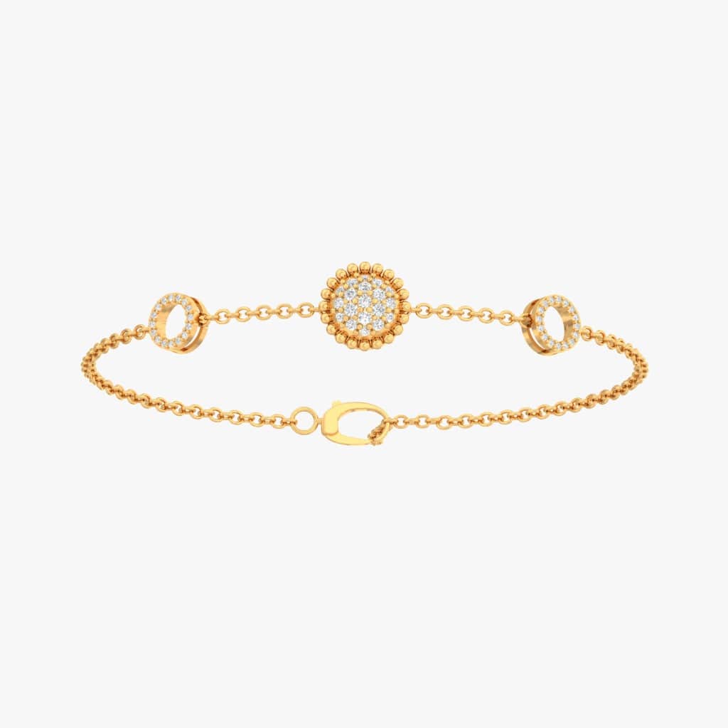 Brew lab grown diamond bracelet