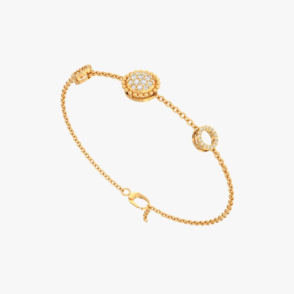 Brew lab grown diamond bracelet