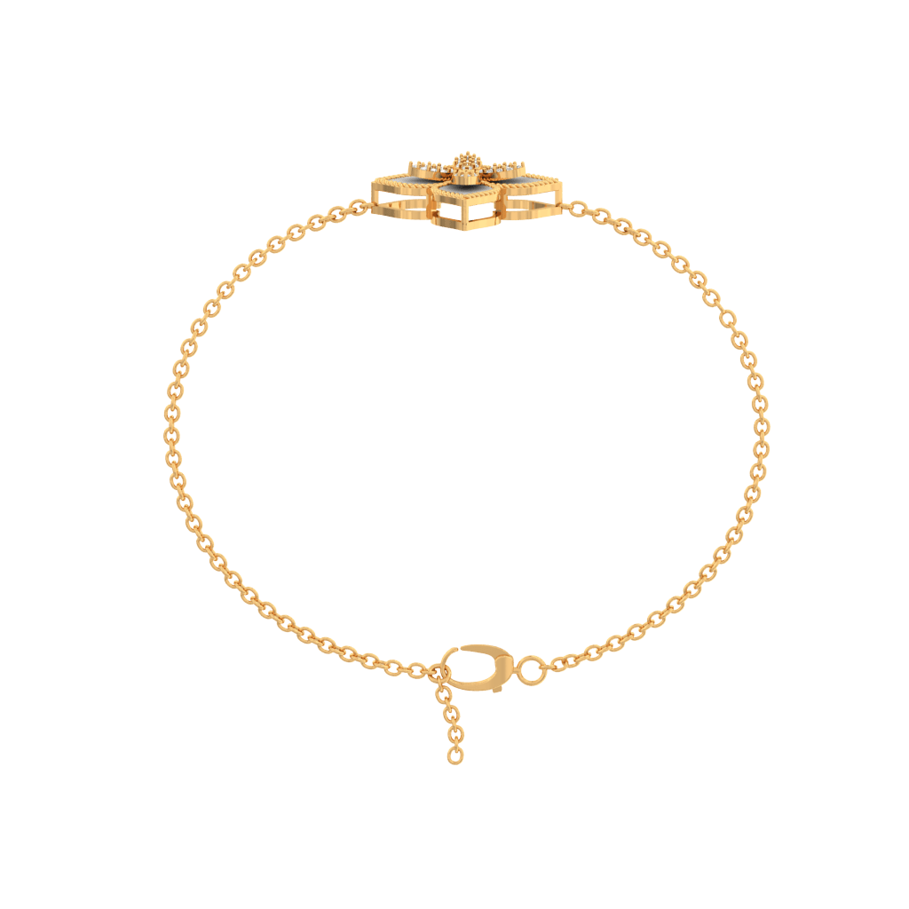 Lavaliere lab grown diamond bracelet